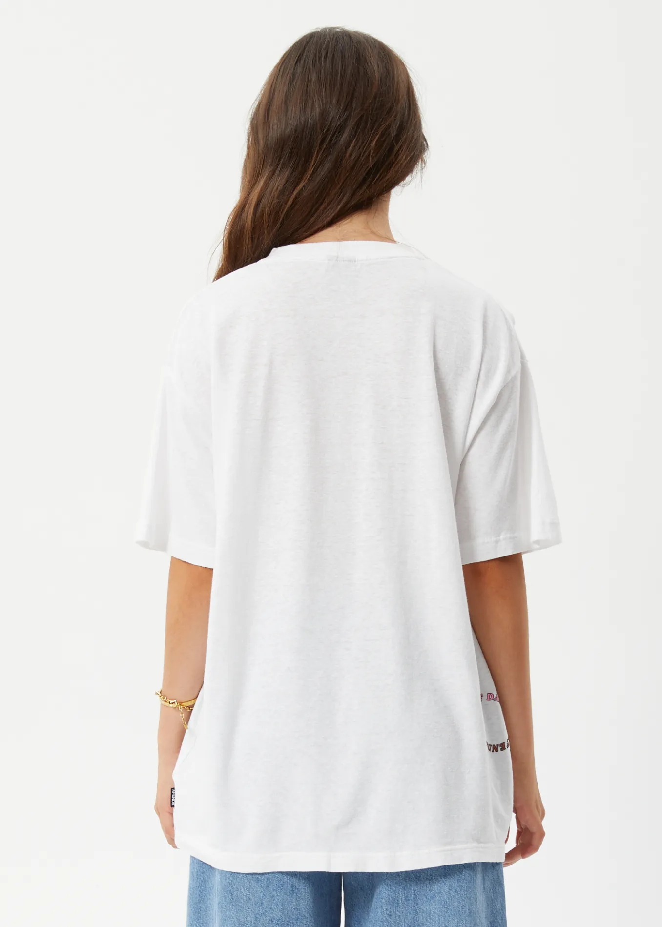 AFENDS Unisex Orbital - Unisex Boxy Graphic T-Shirt - White
