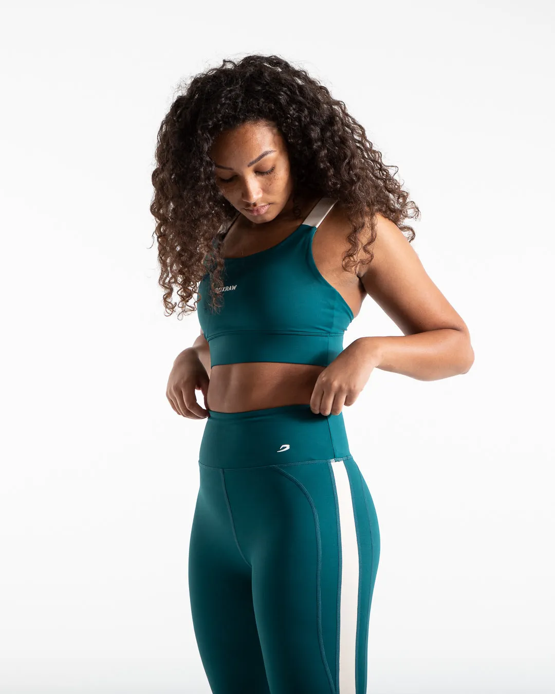 Alicia Sports Bra - Teal