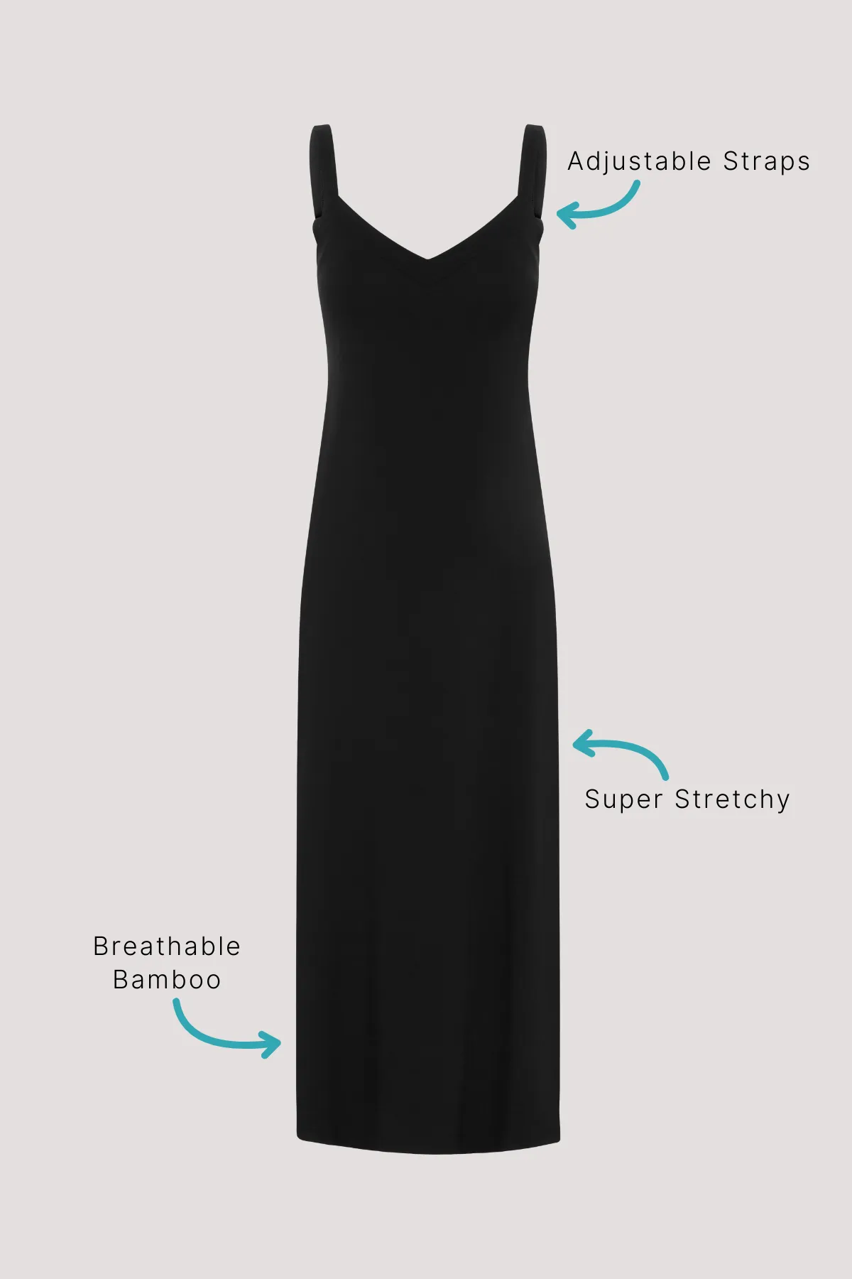 Bamboo Lounge Slip Dress