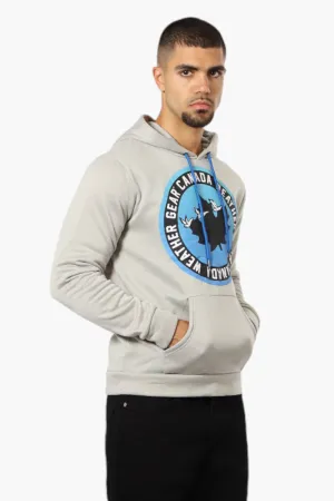 Canada Weather Gear Logo Print Hoodie - Stone