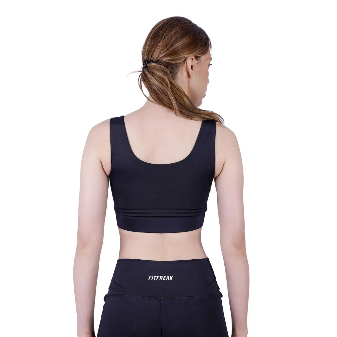 Classic Color Block Sports Bra