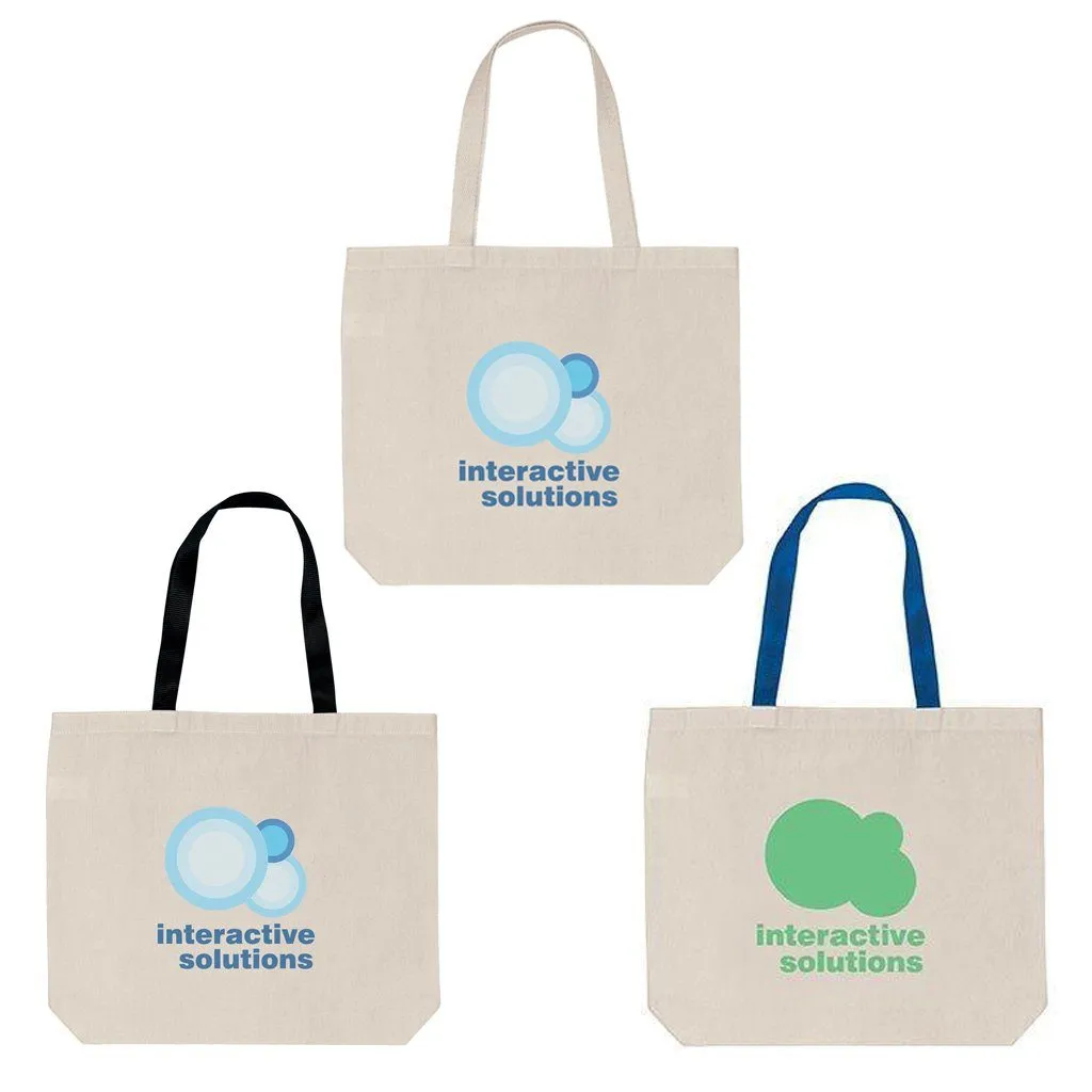 Coloured Handle Cotton Tote Bag(CB-23)