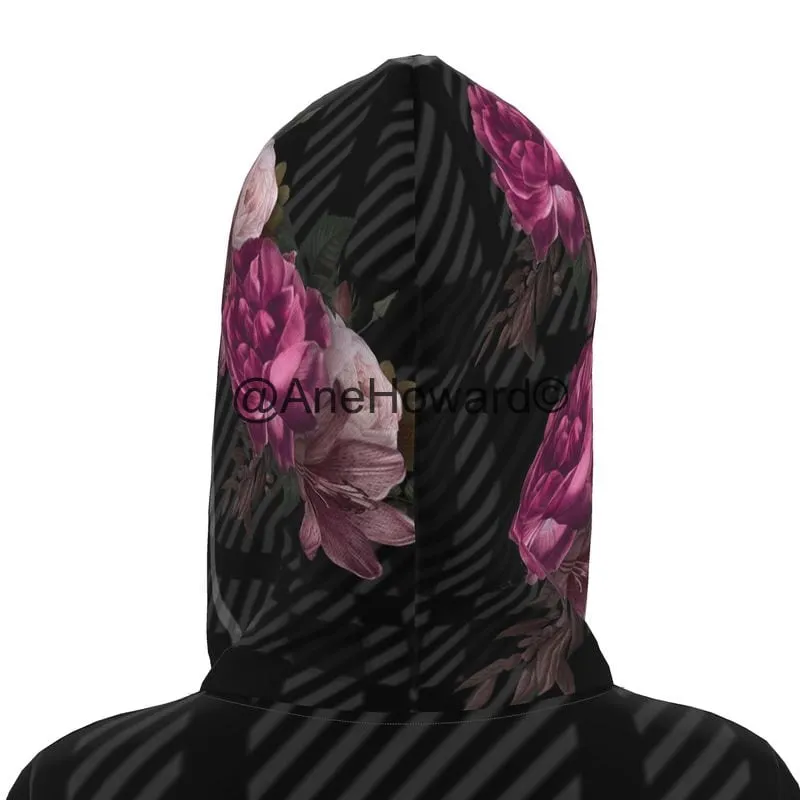 Eco-friendly Hoodie Dress Tartan Floral