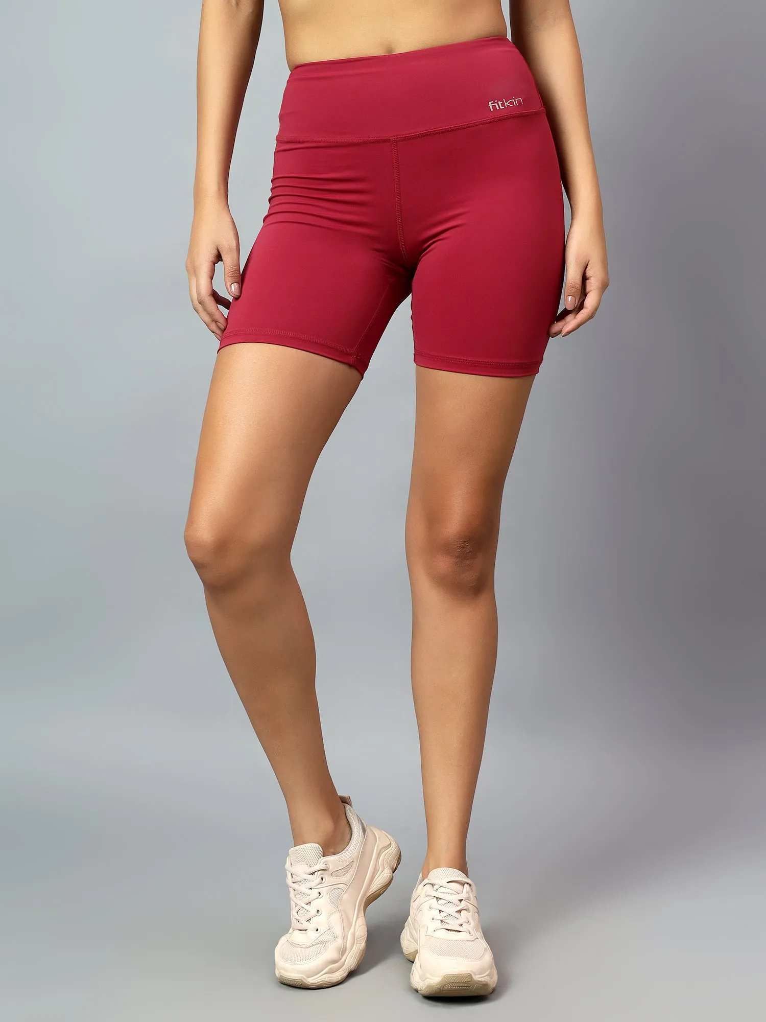 Fitkin Women's Wine Cycling Shorts