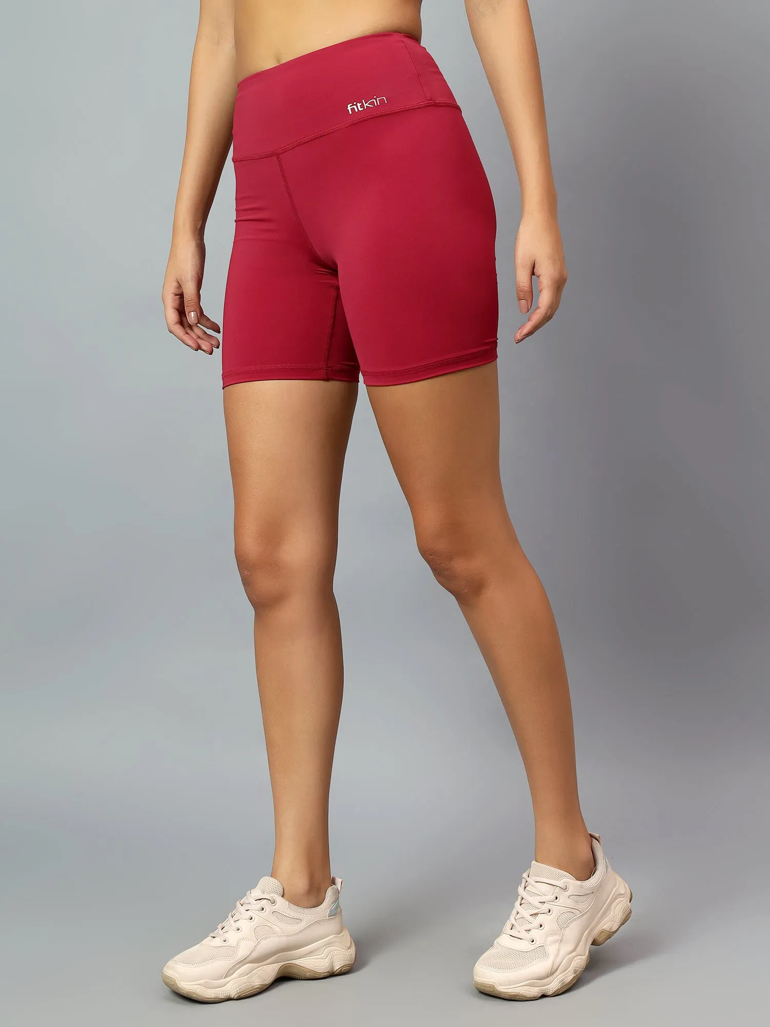 Fitkin Women's Wine Cycling Shorts