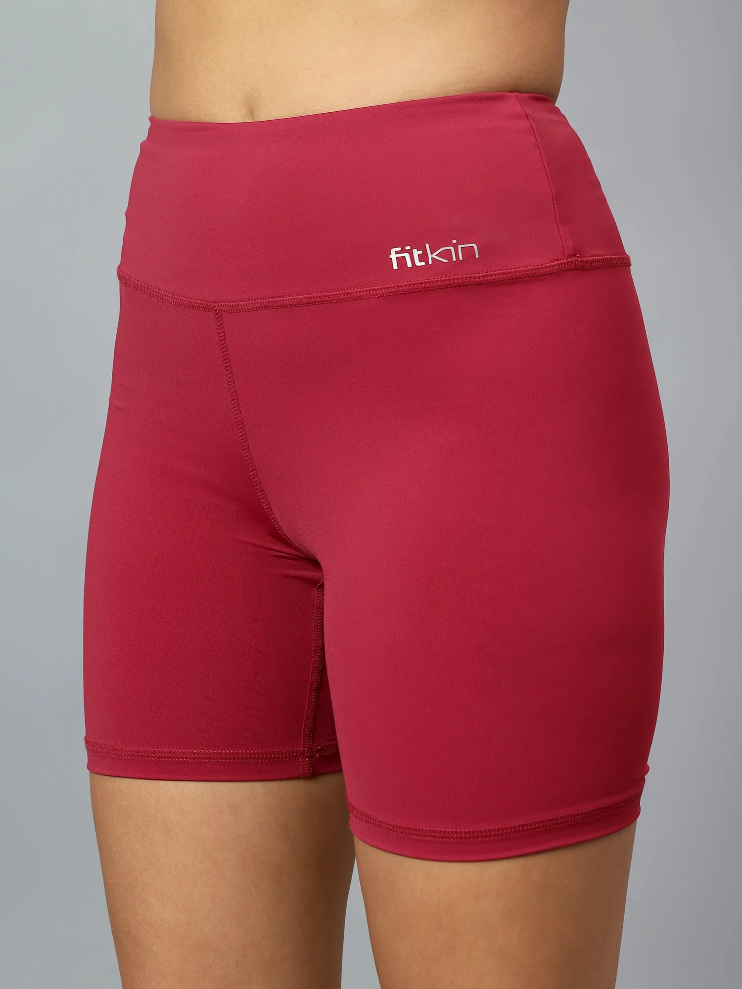Fitkin Women's Wine Cycling Shorts