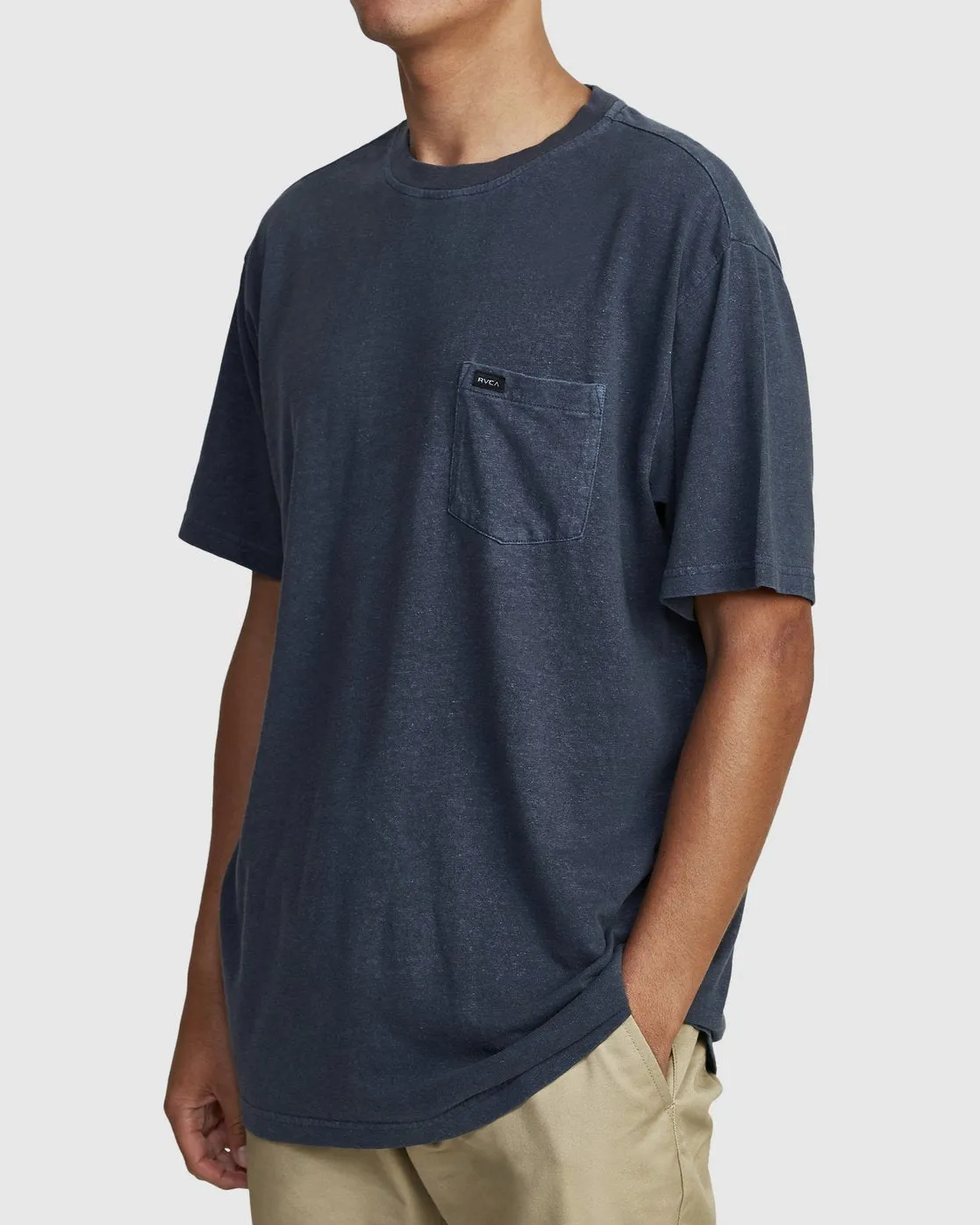 Harmonia Hemp Short Sleeve Tee - Indigo