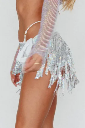 Hot Shot Sequin Mini Skirt