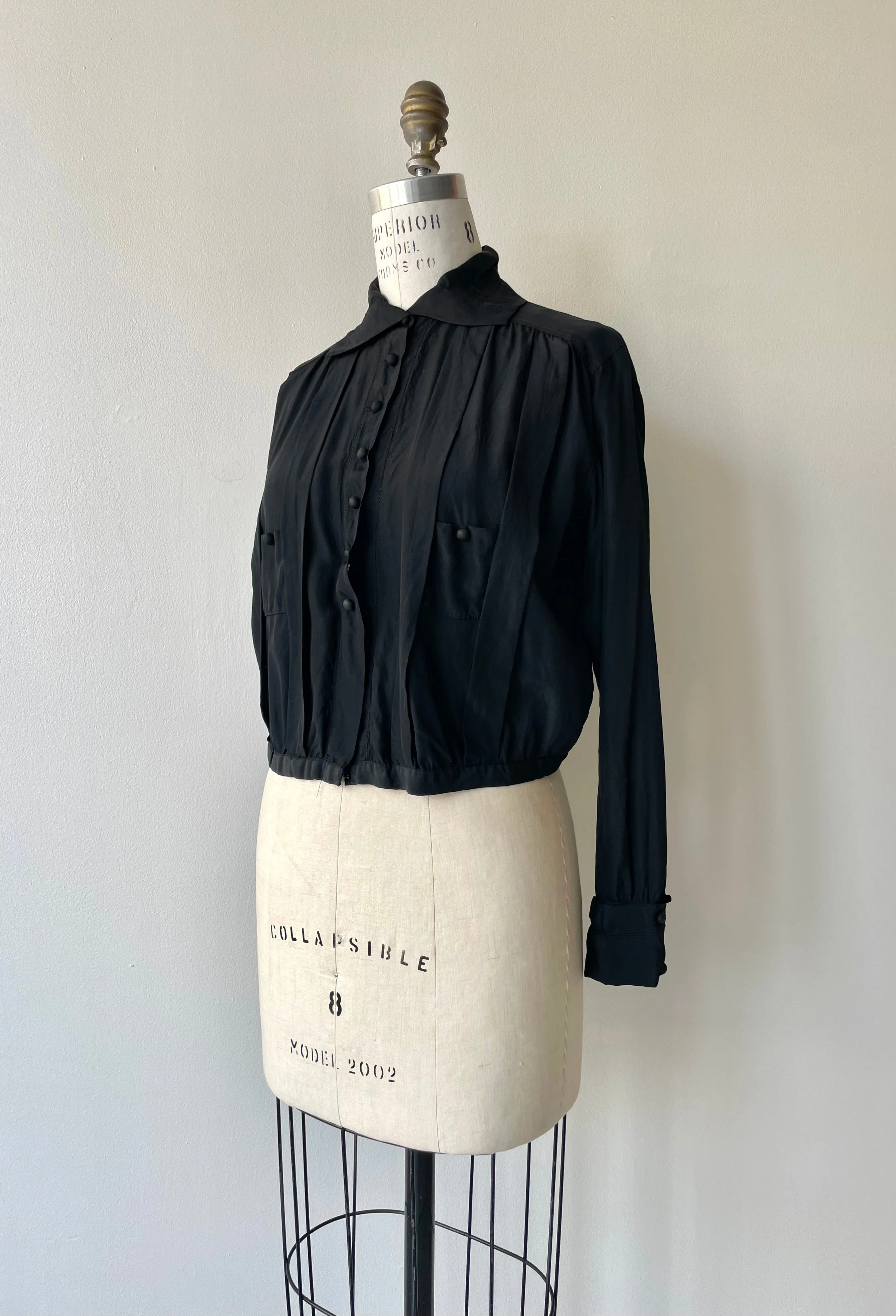 La Nuit Silk Blouse | 1910s