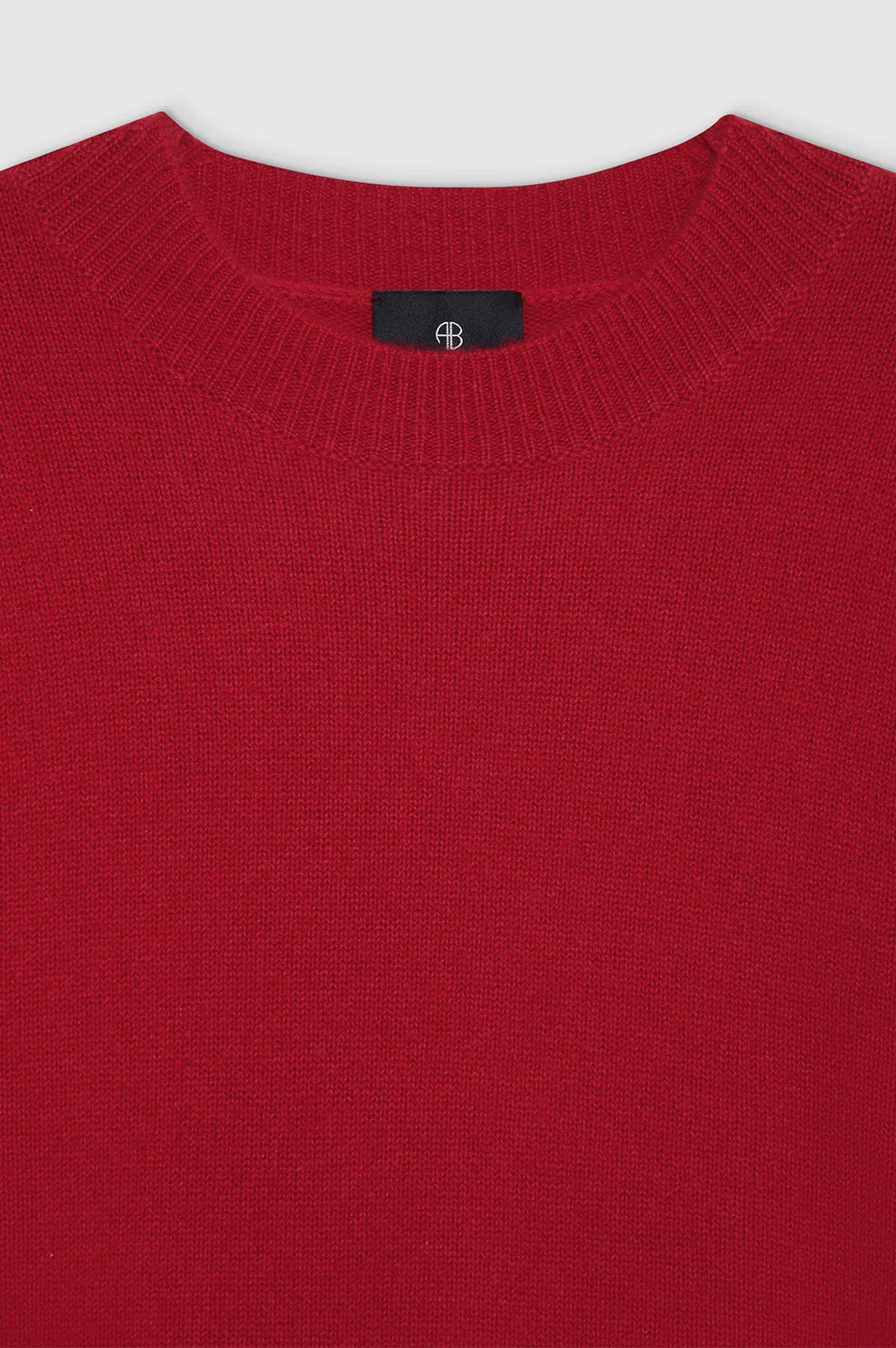 Lee Crew Sweater - Scarlet Red