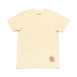 Natural Dye T-Shirt - Hemp Yellow