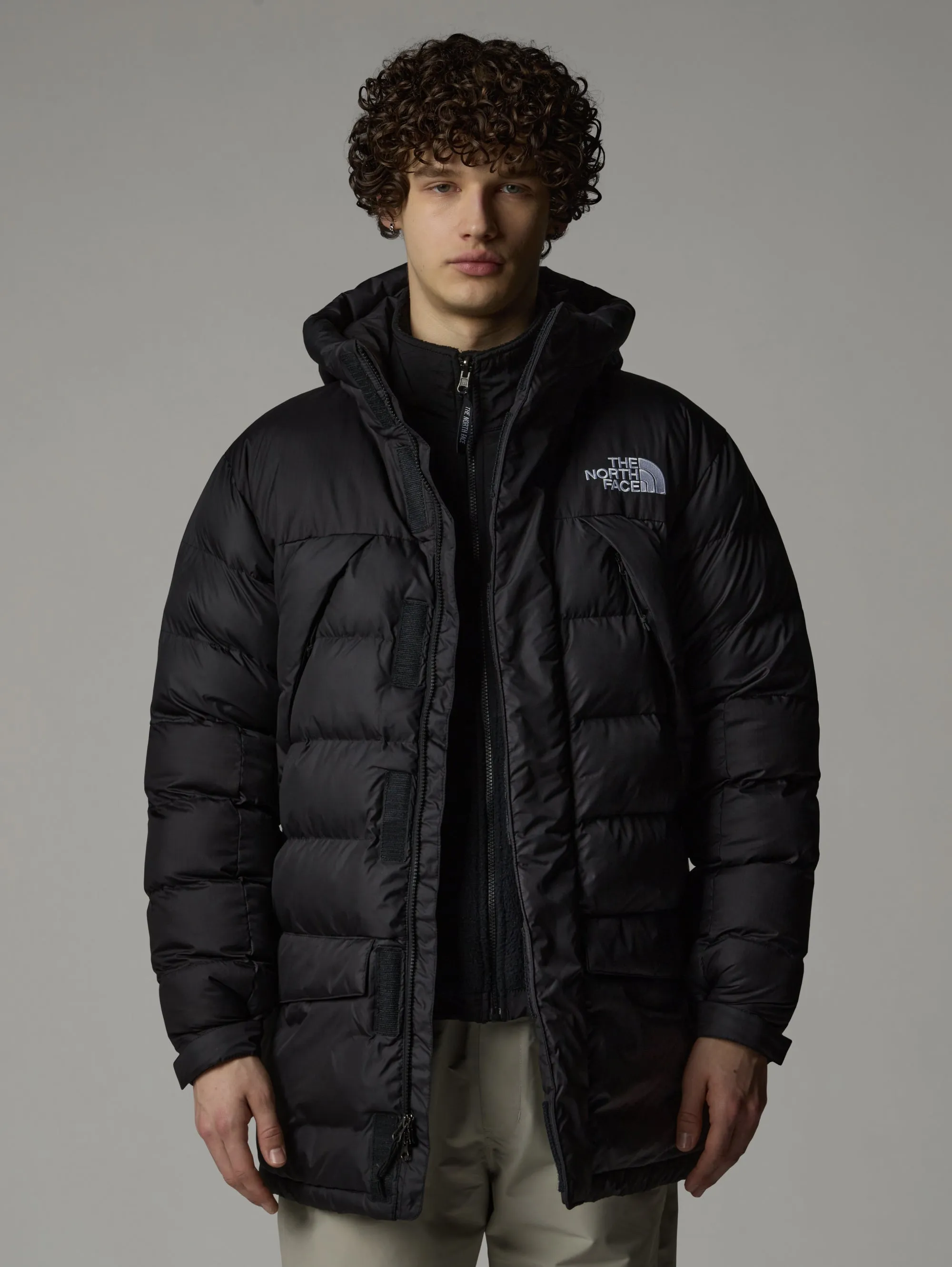 Parka con Imbottitura Sintetica Limbara Nero