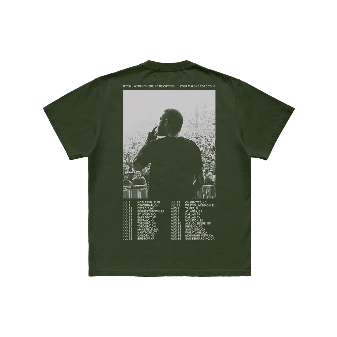 smoking tour t-shirt