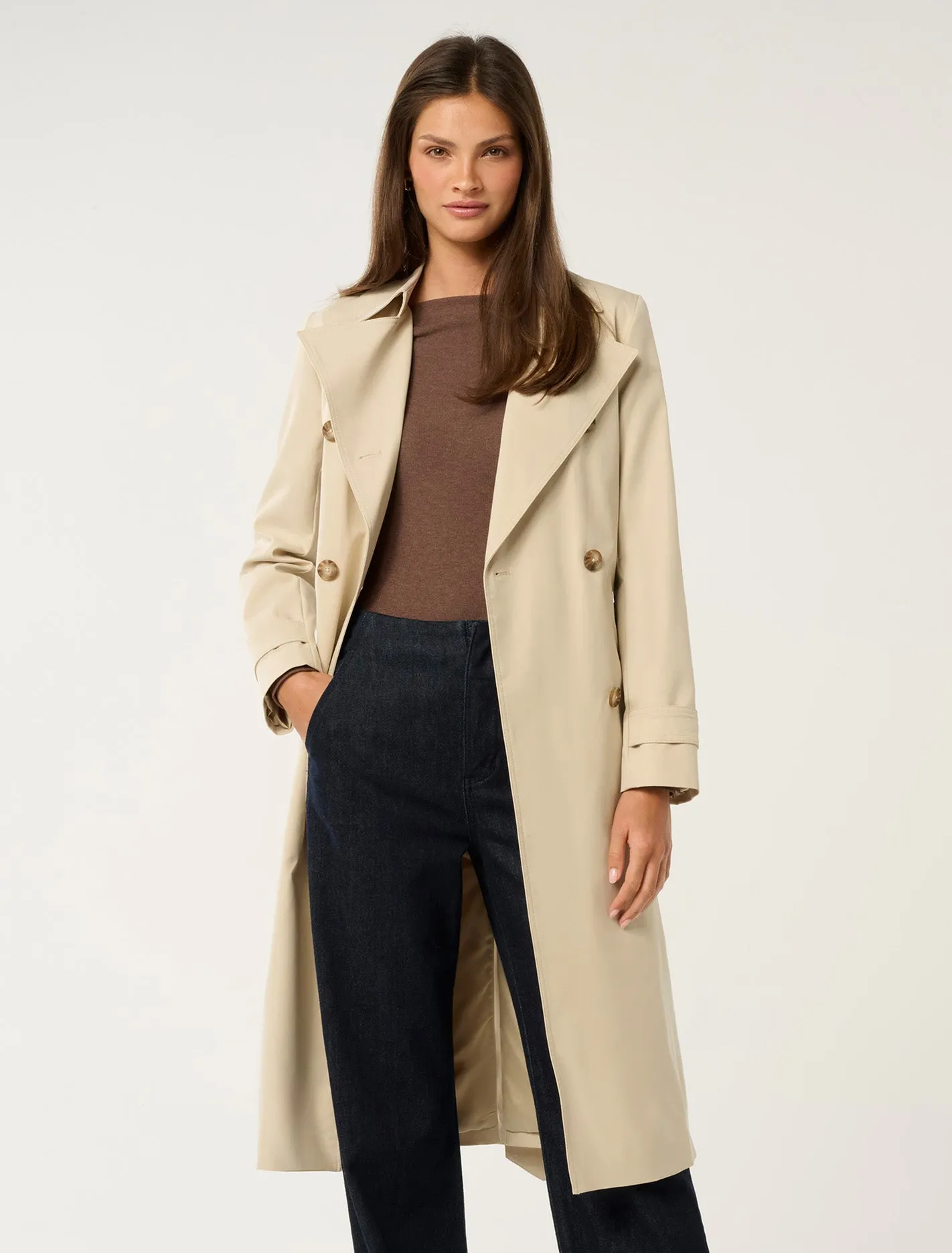Stacey Soft Trench Coat