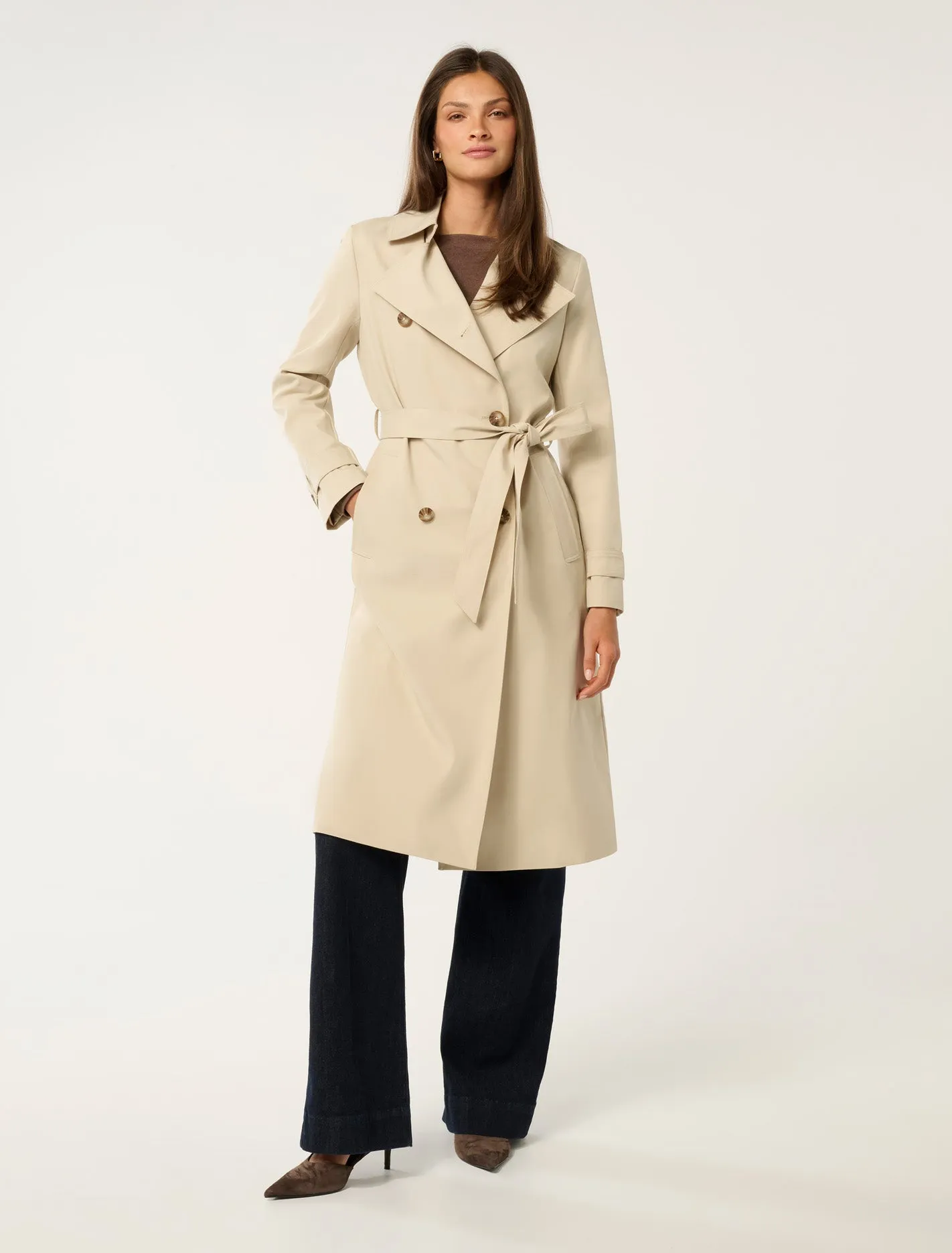 Stacey Soft Trench Coat