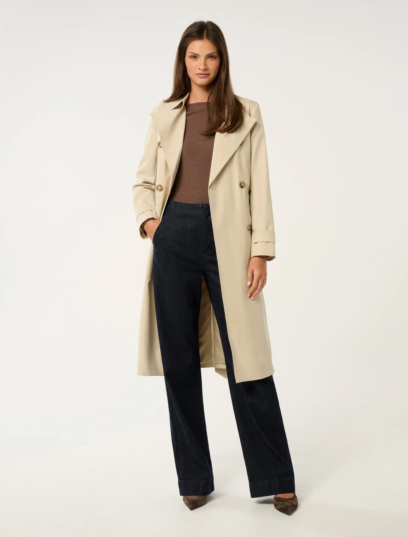 Stacey Soft Trench Coat