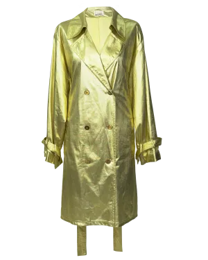 Vintage Golden Trenchcoat