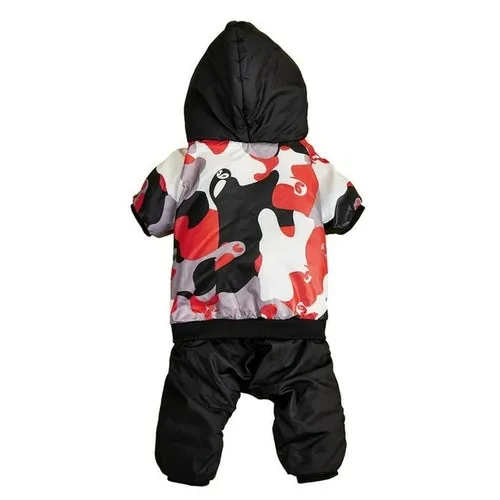 Winter Pet Dog Clothes French Bulldog Camouflage Costumes For Dog Warm